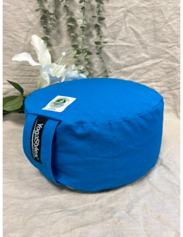 YogaStyles Meditatiekussen organic Rondo turquoise