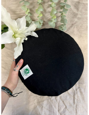 YogaStyles Meditatiekussen Organic Rondo Zwart