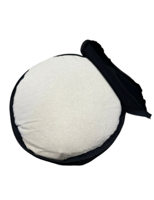 YogaStyles Meditatiekussen Organic Rondo Zwart