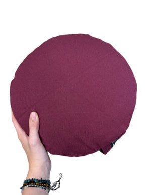 YogaStyles meditatiekussen-PRO-RONDO Bordeaux/Paars