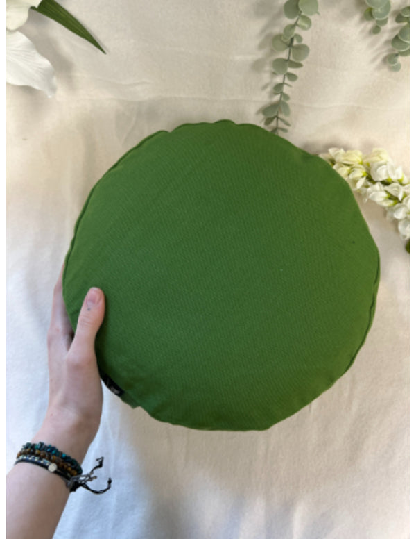 YogaStyles Meditatiekussen Pro-Rondo Olijf groen