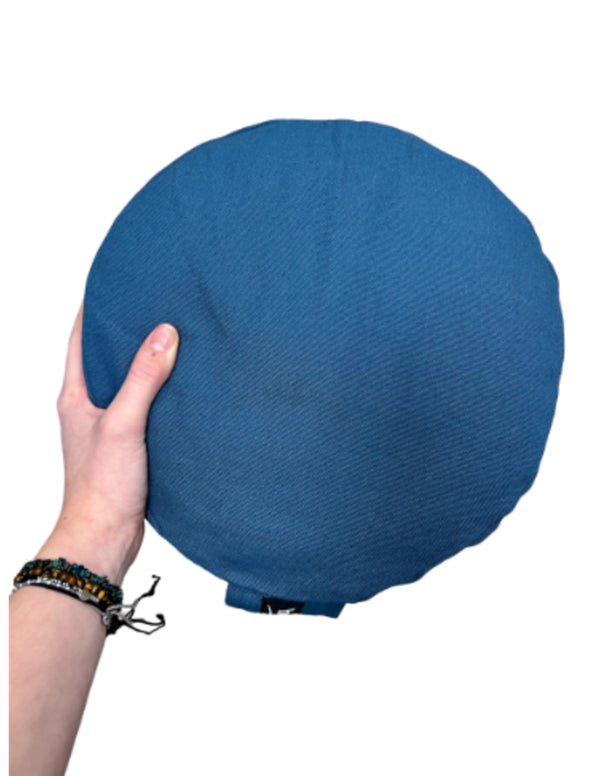 YogaStyles Meditatiekussen-PRO-RONDO Petrol Blauw