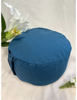 YogaStyles Meditatiekussen-PRO-RONDO Petrol Blauw