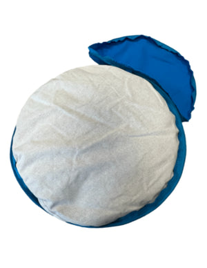 YogaStyles Meditatiekussen-PRO-RONDO Turquoise