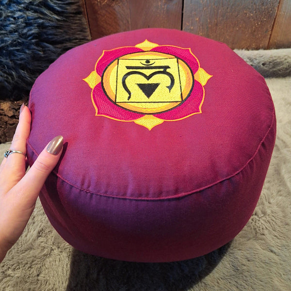 YogaStyles Meditatiekussen Rood 1e Chakra serie
