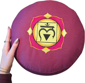 YogaStyles Meditatiekussen Rood 1e Chakra serie