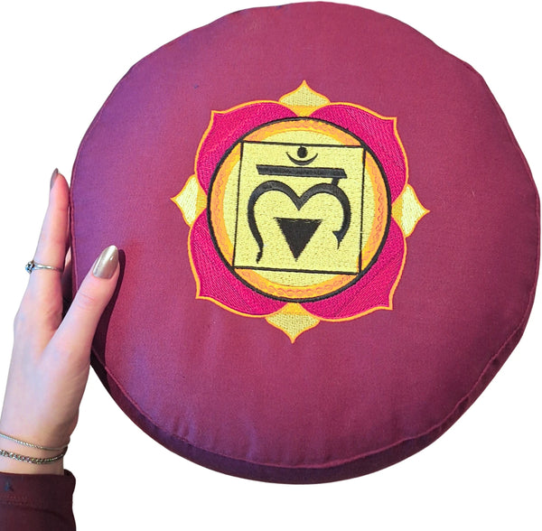 YogaStyles Meditatiekussen Rood 1e Chakra serie