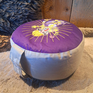 YogaStyles Meditatiekussen Symbolic Ganesha Paars