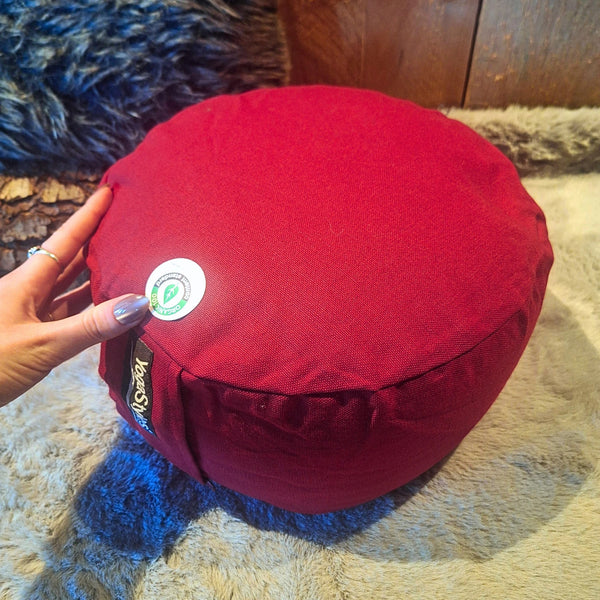 YogaStyles Organic Rondo Donkerrood