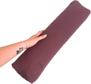 YogaStyles Pranayama Yoga Bolster Bordeaux-paars