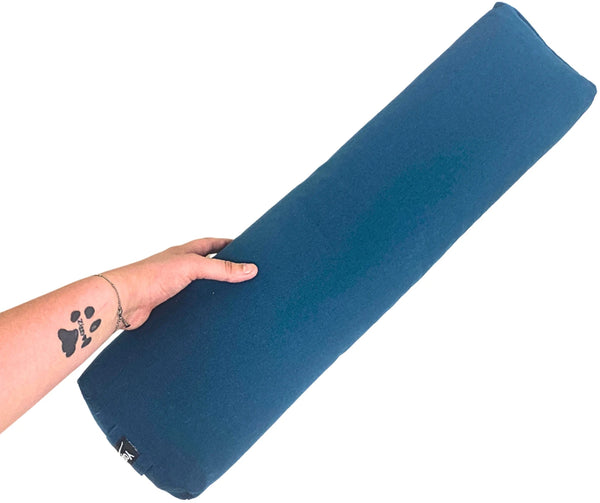 YogaStyles Pranayama Yoga Bolster Petrol