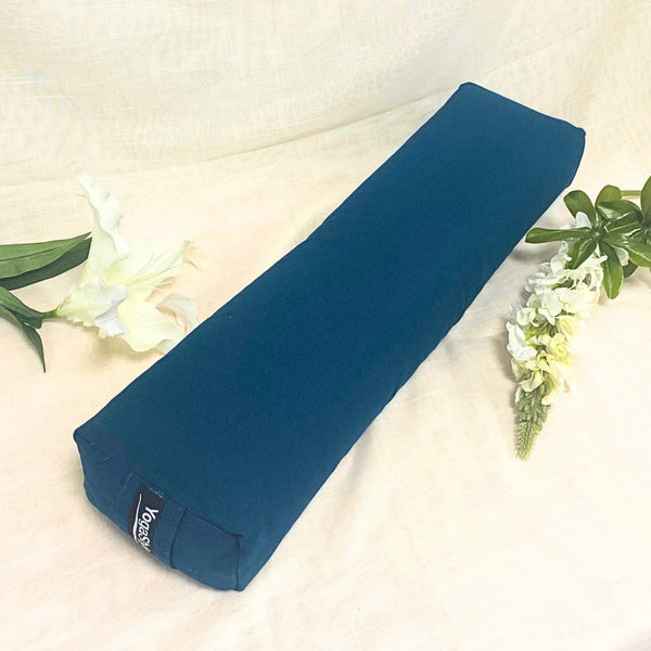 YogaStyles Pranayama Yoga Bolster Petrol