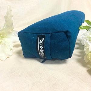 YogaStyles Pranayama Yoga Bolster Petrol