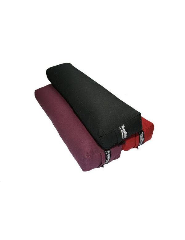 YogaStyles Pranayama Yoga Bolster Zwart