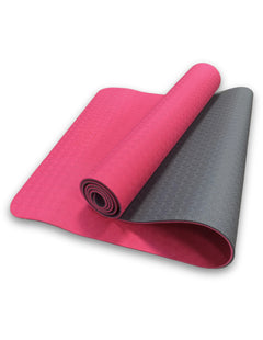 Yogastyles Yogamat TPE Standaard Roze & Grijs