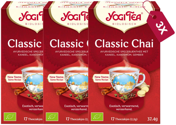 Yogi Tea Classic Bio - 3 pakjes