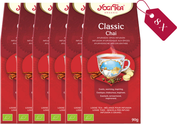 Yogi Tea Classic Chai - tray: 8 stuks 90g Bio