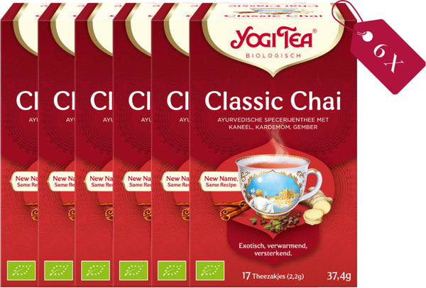 Yogi Tea Classic - tray: 6 stuks