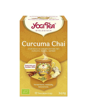 Yogi Tea Curcuma Chai Bio 1 pakje