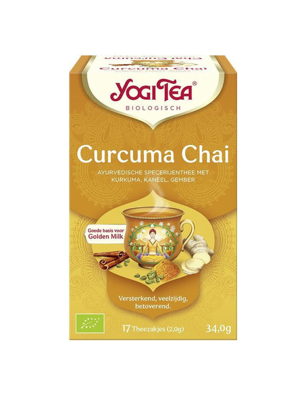 Yogi Tea Curcuma Chai Bio 1 pakje