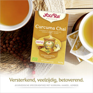 Yogi Tea Curcuma Chai Bio - 3 pakjes