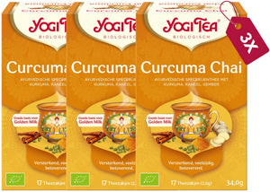 Yogi Tea Curcuma Chai Bio - 3 pakjes