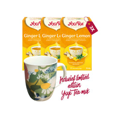 Yogi Tea Ginger Lemon Bio - 3 pakjes