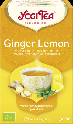 Yogi Tea Ginger Lemon Bio pakje