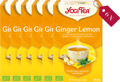 Yogi Tea Ginger Lemon - tray: 6 stuks