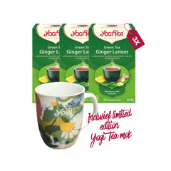 Yogi Tea Green Tea Ginger Lemon Bio - 3 pakjes