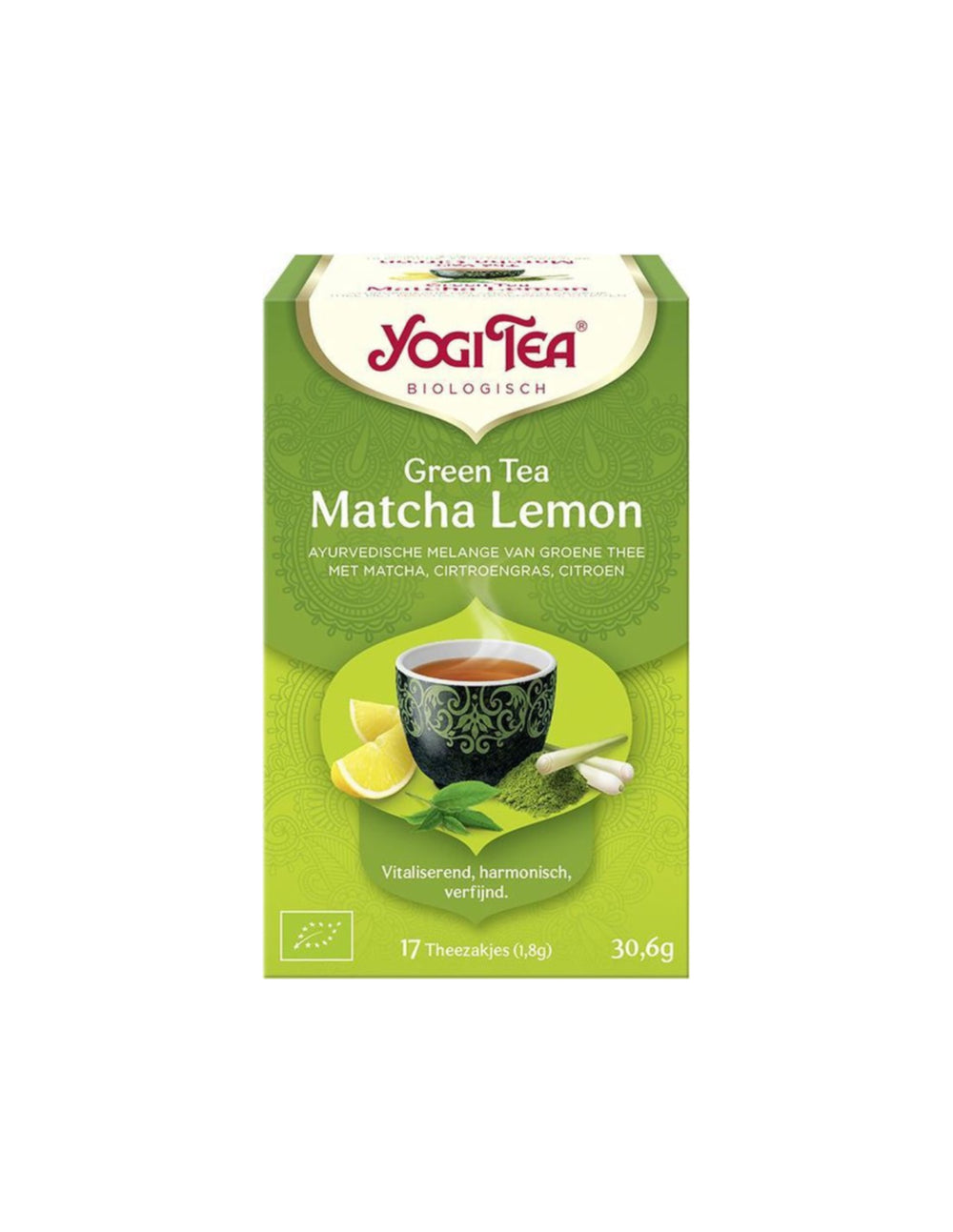 Yogi Tea Green Tea Matcha Lemon Bio pakje