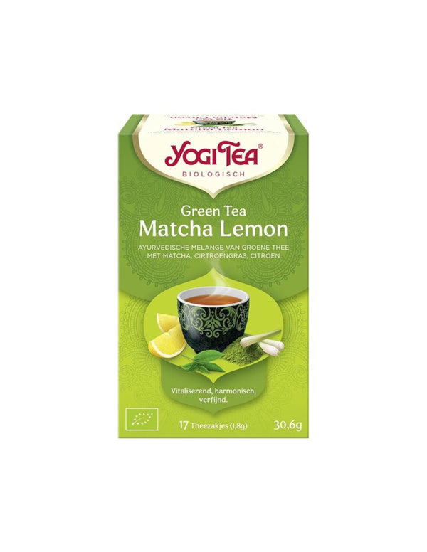 Yogi Tea Green Tea Matcha Lemon Bio pakje