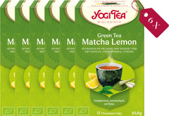 Yogi Tea Green Tea Matcha Lemon - tray: 6 stuks